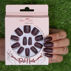 MATTE NAILS- 444 (NAIL KIT INCLUDED)