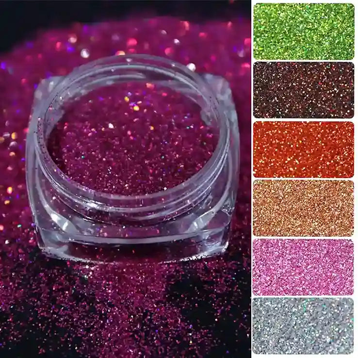 HOLOGRAPHIC EYESHADOW & NAIL GLITTER