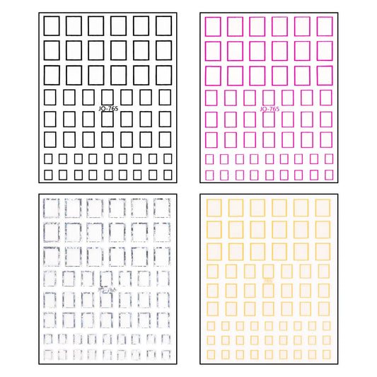 BEROMT NAIL STICKERS (SET OF ANY RANDOM 3) BNS000KSS