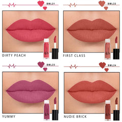 SPORTS COLLECTION MINI MATTE LIPSTICK - SET OF 4