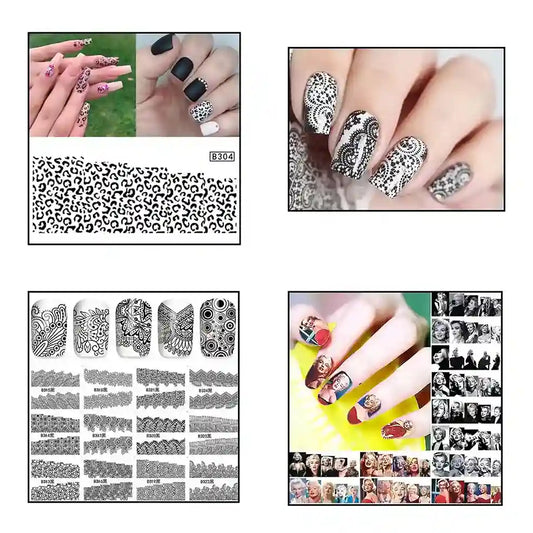 BEROMT WATER DECALS- 333 (SET OF ANY RANDOM 10)