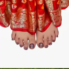 BRIDAL TOE NAILS - (NAIL KIT INCLUDED)