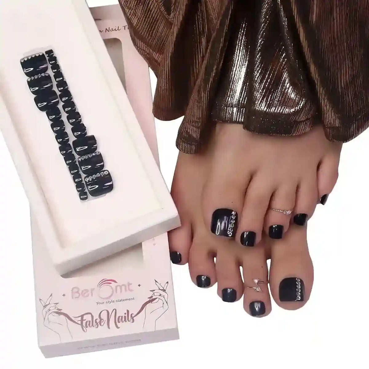 TOE NAILS 254 - (NAIL KIT INCLUDED)