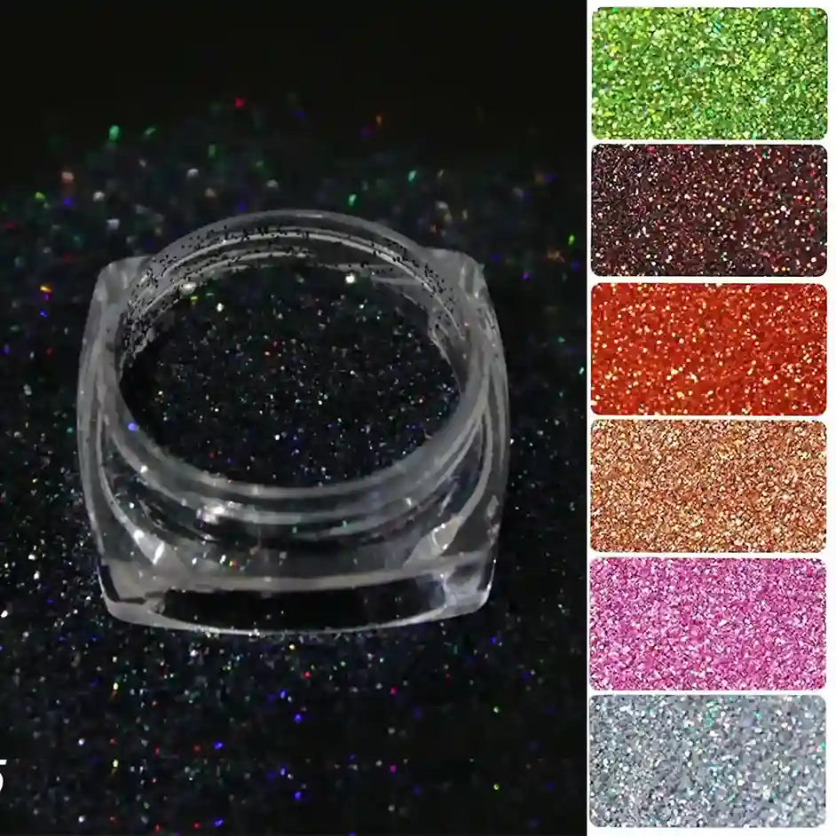 HOLOGRAPHIC EYESHADOW & NAIL GLITTER