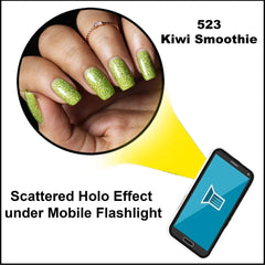 SCATTERED HOLOGRAPHIC NAIL POLISH