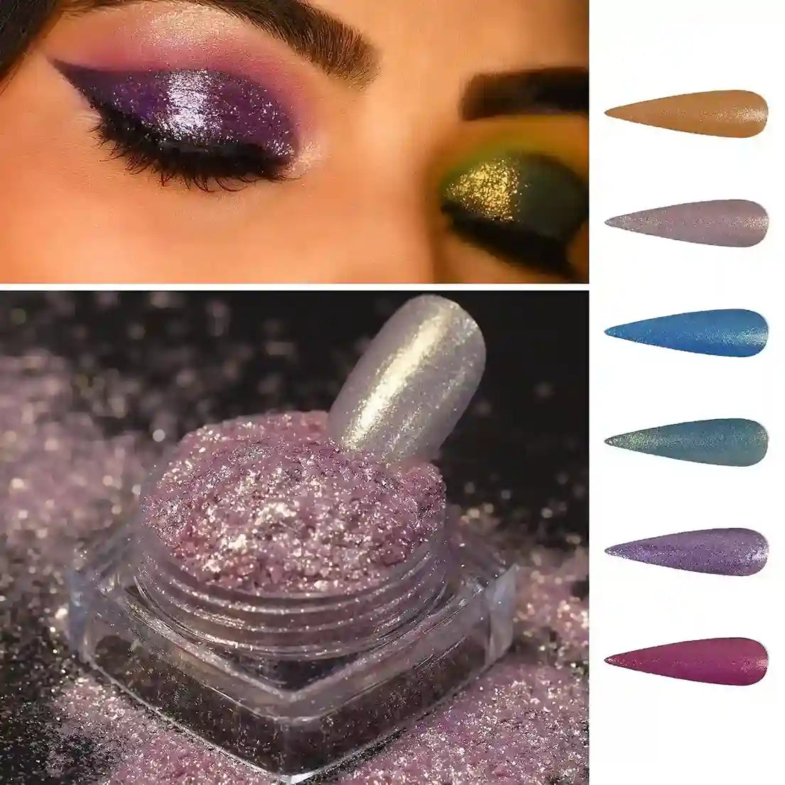 JEWEL STONE EYESHADOW & NAIL POWDER