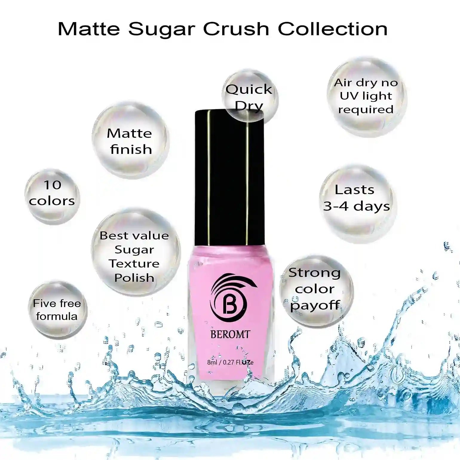 matte sugar crush nailpolish