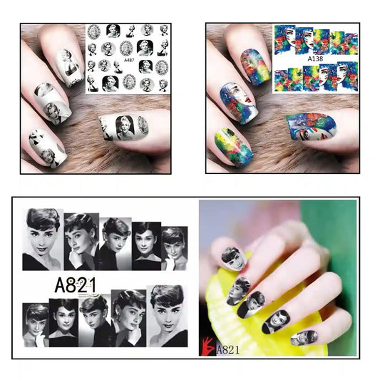 BEROMT WATER DECALS- 333 (SET OF ANY RANDOM 10)