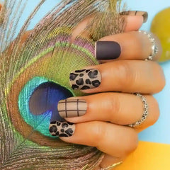 ANIMAL PRINTED NAILS - (NAIL KIT INCLUDED)