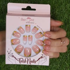 FRENCH TIPS NAILS- (Buy 1 Get 1 Free)