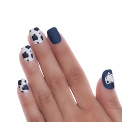 KIDS ANIMAL FALSE NAILS (NAIL KIT INCLUDED)