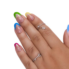 FRENCH OVAL TIPS (NAIL KIT INCLUDED)