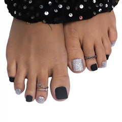 SHINY TOE NAILS (NAIL KIT INCLUDED)