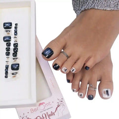 PRINTED TOE NAILS (NAIL KIT INCLUDED)