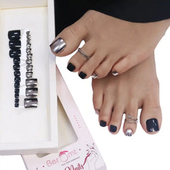 SHINY TOE NAILS (NAIL KIT INCLUDED)