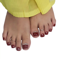 SHINY TOE NAILS (NAIL KIT INCLUDED)