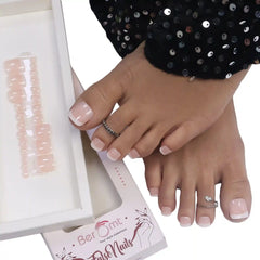 FRENCH TOE NAILS (NAIL KIT INCLUDED)