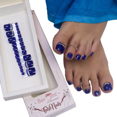 SHINY TOE NAILS (NAIL KIT INCLUDED)