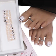 ANIMAL PRINT TOE NAILS (NAIL KIT INCLUDED)