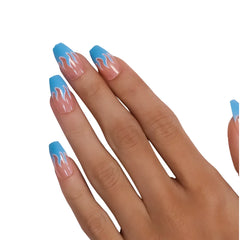 FRENCH COLORFUL NAILS (NAIL KIT INCLUDED)