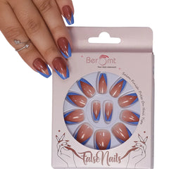 FRENCH COLORFUL NAILS (NAIL KIT INCLUDED)