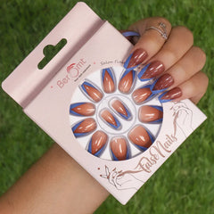 FRENCH COLORFUL NAILS (NAIL KIT INCLUDED)