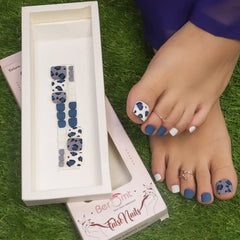 TOE ANIMAL PRINT NAILS (NAIL KIT INCLUDED)