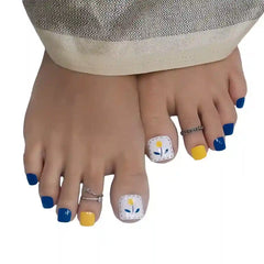 PRINTED TOE NAILS (NAIL KIT INCLUDED)