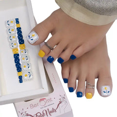 TOE PRINTED NAILS (NAIL KIT INCLUDED)