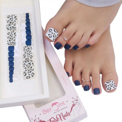 ANIMAL PRINT TOE NAILS (NAIL KIT INCLUDED)