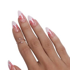 WHITE CLASSIC FRENCH TIPS (NAIL KIT INCLUDED)