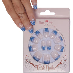 FRENCH COLORFUL NAILS (NAIL KIT INCLUDED)