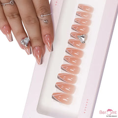 FRENCH TIPS NAILS- (Buy 1 Get 1 Free)