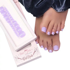 TOE GLOSSY NAILS (NAIL KIT INCLUDED)