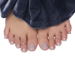 TOE GLOSSY NAILS (NAIL KIT INCLUDED)