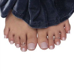 GLOSSY TOE NAILS (NAIL KIT INCLUDED)