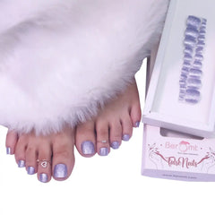 GLITTER TOE NAILS (NAIL KIT INCLUDED)