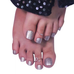 GLITTER TOE NAILS (NAIL KIT INCLUDED)