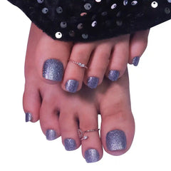 GLITTER TOE NAILS (NAIL KIT INCLUDED)