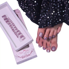 GLITTER TOE NAILS (NAIL KIT INCLUDED)