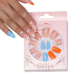 FRENCH COLORFUL NAILS (NAIL KIT INCLUDED)