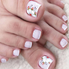 FRENCH TOE NAILS (NAIL KIT INCLUDED)