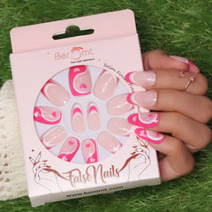 FRENCH COLORFUL NAILS (NAIL KIT INCLUDED)