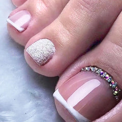 FRENCH TOE NAILS (NAIL KIT INCLUDED)