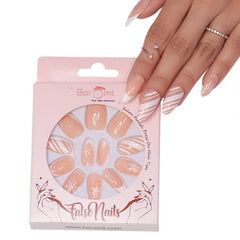 WHITE CLASSIC FRENCH TIPS (NAIL KIT INCLUDED)