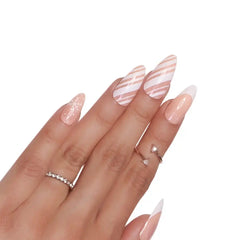 WHITE CLASSIC FRENCH TIPS (NAIL KIT INCLUDED)