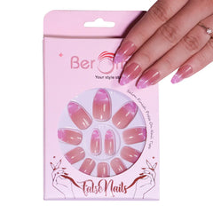 FRENCH COLORFUL NAILS (NAIL KIT INCLUDED)