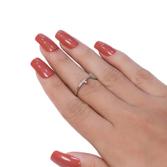 GLOSSY SQUARE NAILS (NAIL KIT INCLUDED)