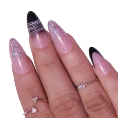 GLITTER FRENCH TIPS (NAIL KIT INCLUDED)