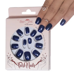 GLOSSY SQUARE NAILS (NAIL KIT INCLUDED)